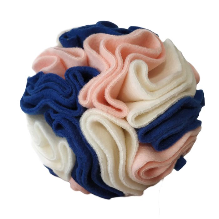 Kula węchowa dla psa i kota Zabawka edukacyjna 14 cm