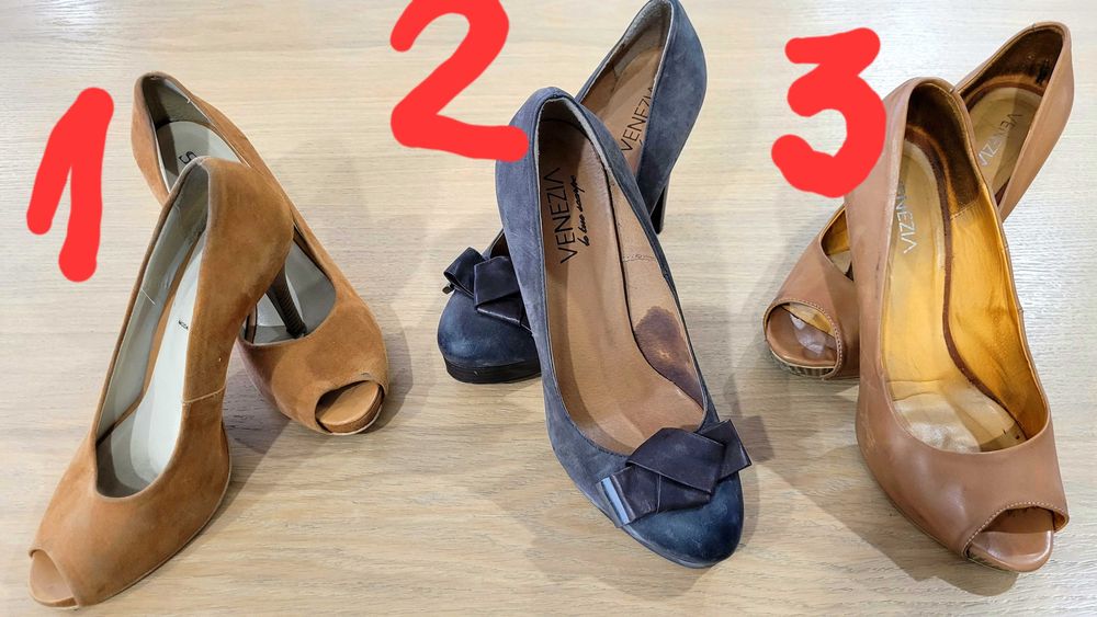 Buty pantofle na wiosnę