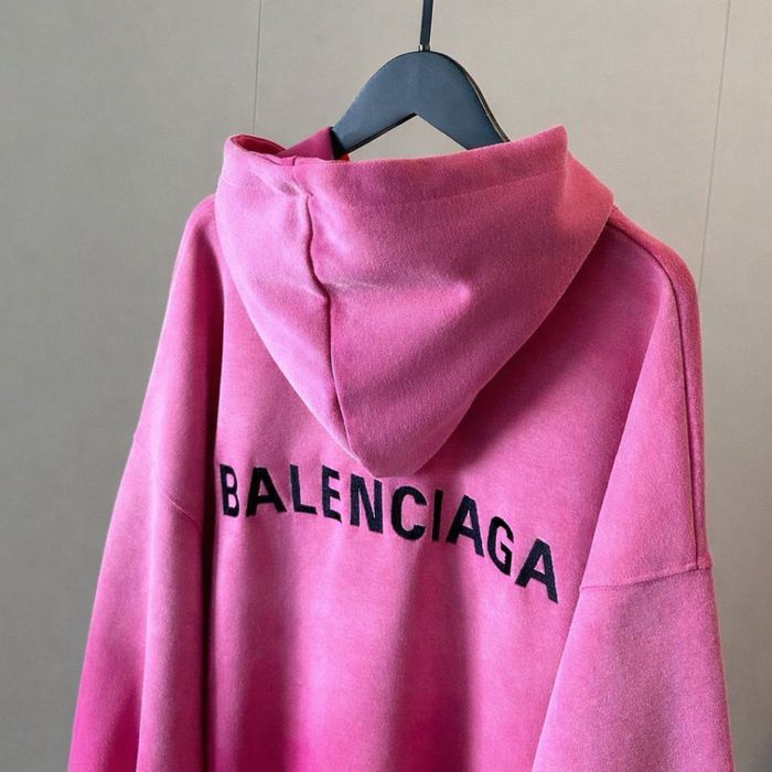 Худі Balenciaga pink | Жіноча рожева толстовка Баленсіага