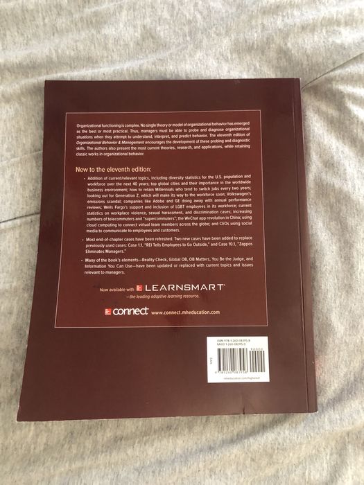 Organizational behavior & management 11th edition