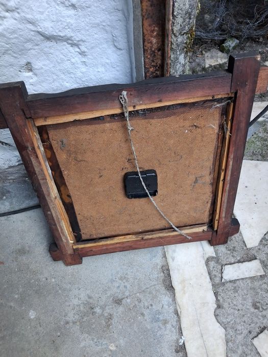 Relogio antigo a trabalhar