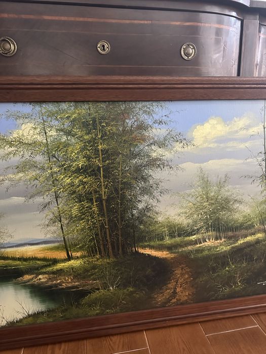 Quadro pintura à mão