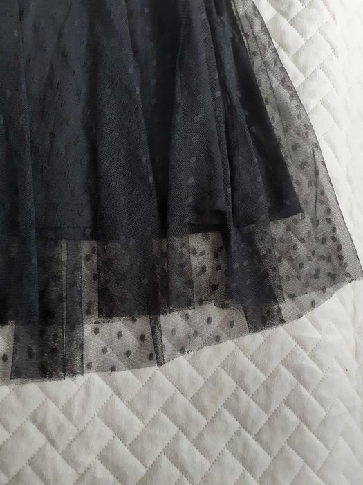 Czatna tiulowa spodniczka