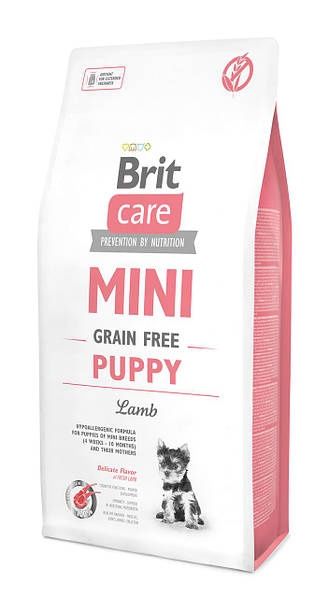 Корм Brit Care Mini Puppy Lamb для цуценят 2кг/7кг