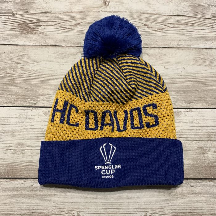 Шапка New Era HC Davos Spengler Cup Official Merch Winter Beanie Hat