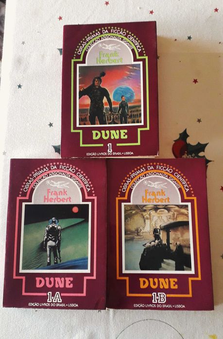 Frank Herbert - DUNE em 3 volumes (1985/86)