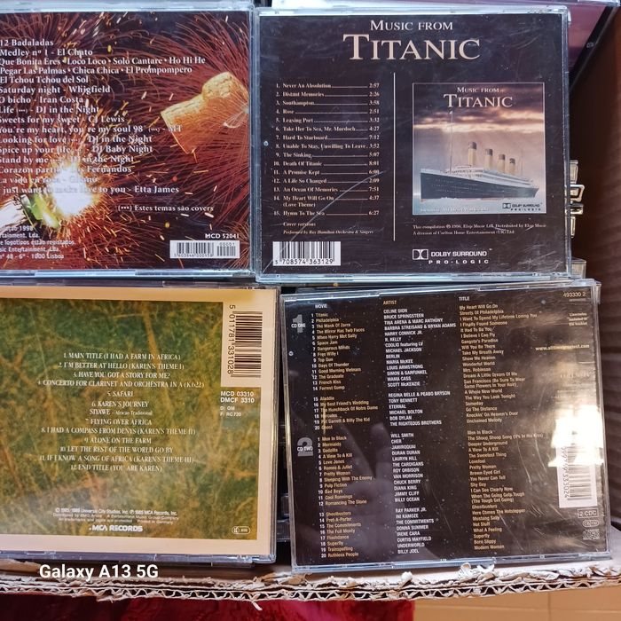 Vários Cds cada 2€ Vários artistas