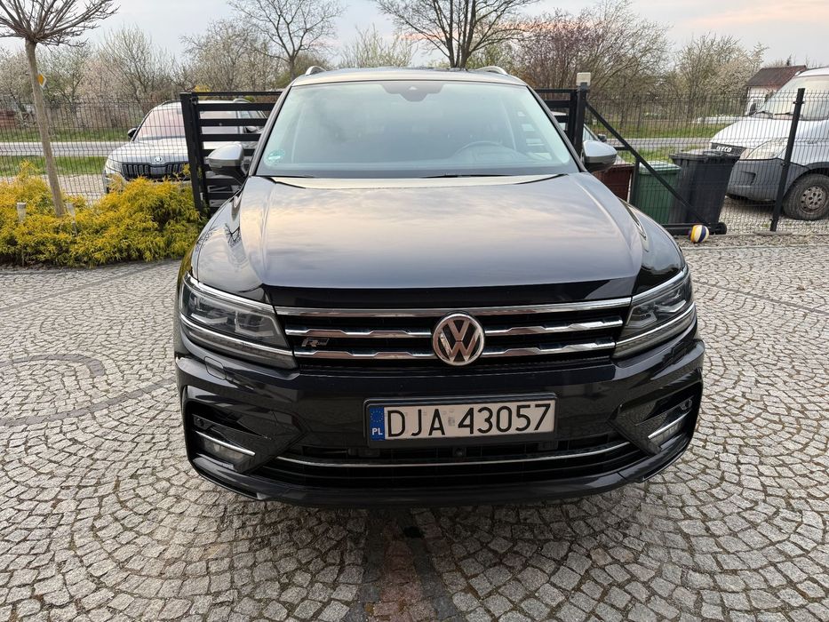 Volkswagen Tiguan VW TIGUAN 2.0TDI 190KM Rline DSG 4 Motion 7 osobowy HEAD UP