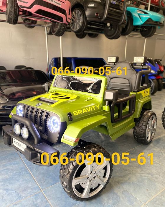 Детский электромобиль Джип Gravity дитячий електромобіль акумуляторі