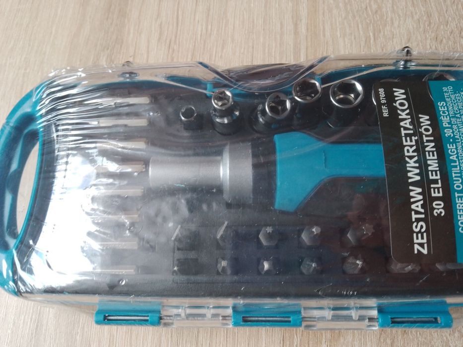 Zestaw wkrętaków 30 elementów