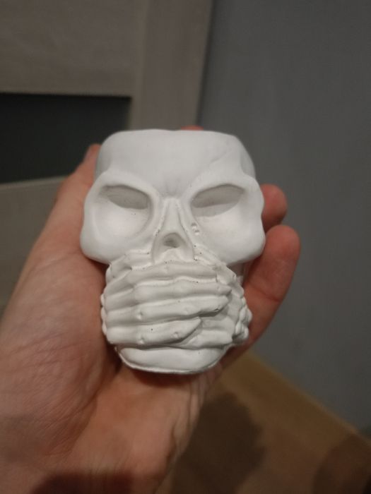 Trzy czaszki dekoracja