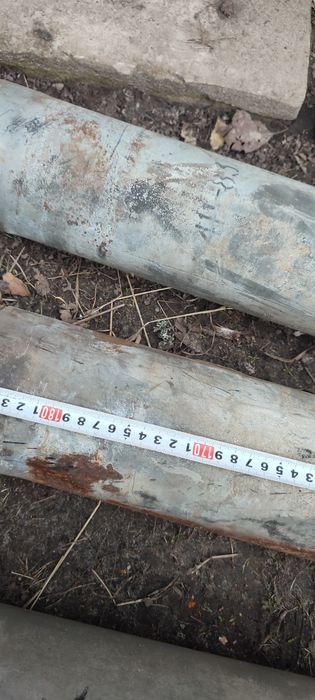 Труба діаметр 120 мм довжина 1,8 метра для буржуйок ідеальний варіант