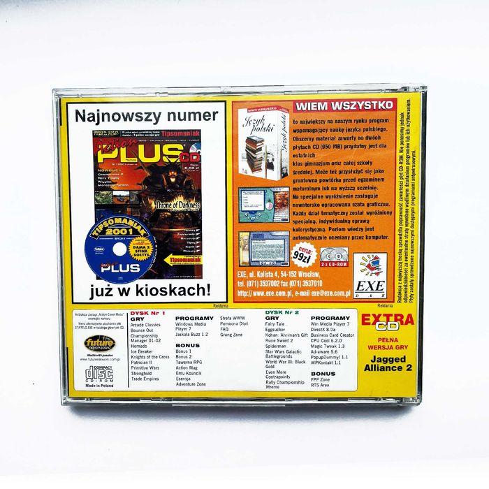 Jagged Alliance 2 CD-Action 67 Grudzień 12/2001 3CD