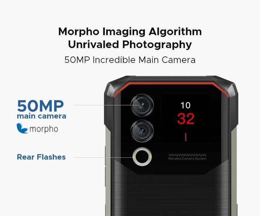 Doogee Blade10 Мax 20/256Gb, 10300мАч, 50/8Mp второй дисплей 1,5