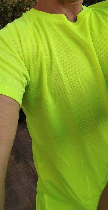 Koszulka sportowa XL seledynowa