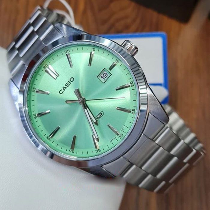 Годинник чоловічий Casio MTP-VD03D-3A2 Оринінал Гарантія Касио