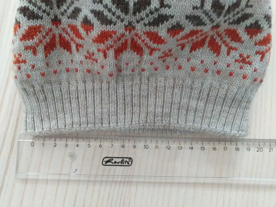 Czapka zimowa wełna 40%