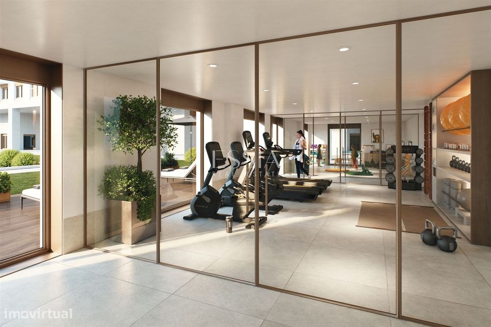 Apartamento T2 com varanda no Antas Atrium