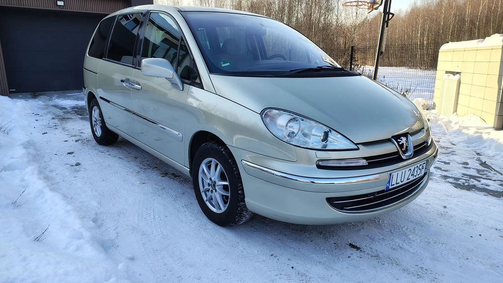 Peugeot 807 2.0 Benzyna Hak El. Drzwi Duży serwis