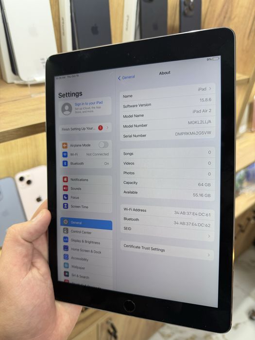 iPad Air 2 64GB WiFi
