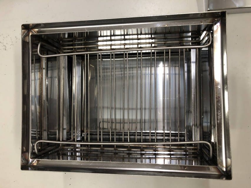 Термостійка нержавійка Коптильня для копчення риби м'яса коптилка