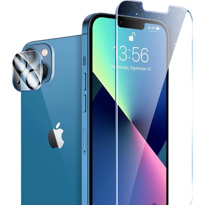 Szkło Hartowane Ochronne do iPhone 13 Pro Max Osłona Aparatu 3 szt