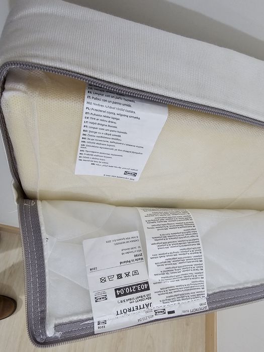 Colchão P/ berço 120x60x11cm como novo