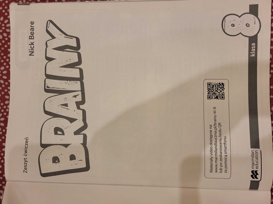 Zeszyt ćwiczeń BRAINY 8 klasa – Nick Beare