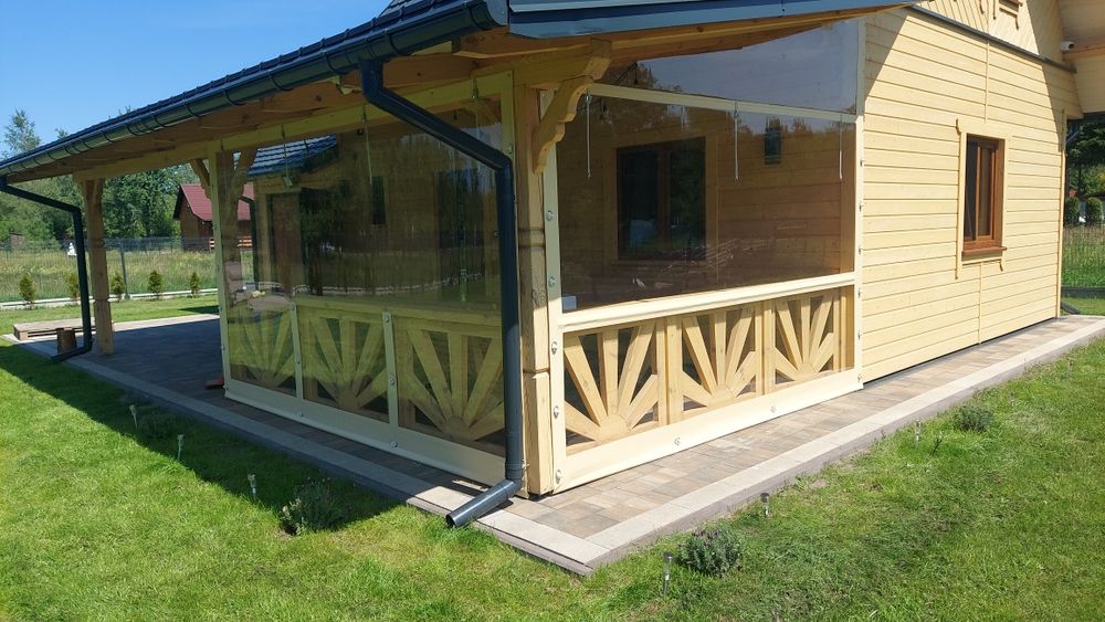 Sprzedam plandeka przezroczysta