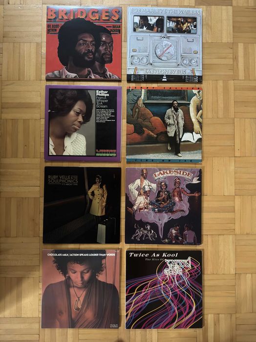 63 winyle Funk Soul Jazz – Bob Marley, Coltrane, Gil Scott Heron, Curtis Mayfield, Cymande, Chic