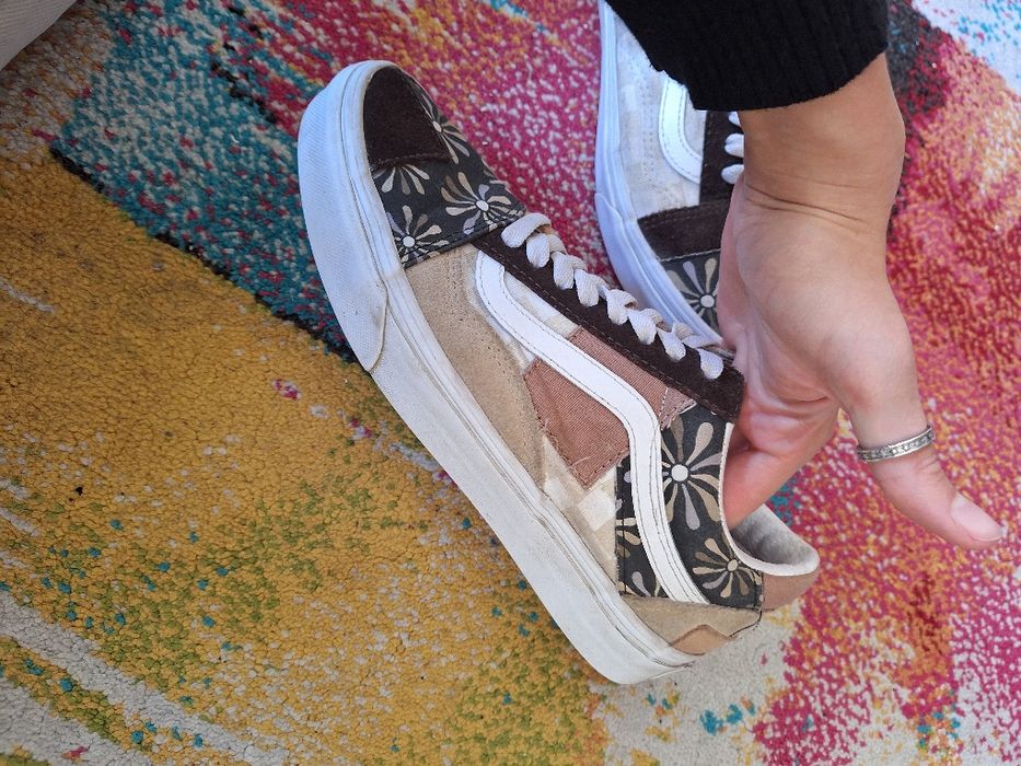 Buty vans patchwork