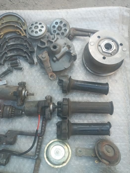 Статор  і запчастини япон. скутера Сузукі Летс 2