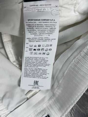 Stone Island шорти чоловічі коттон карго з кишенями мілітарі білі W34