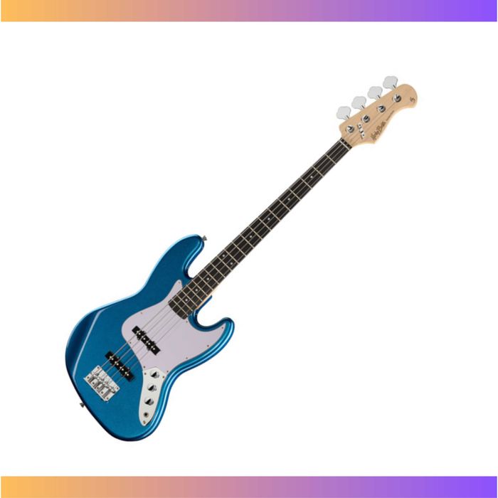 Gitara basowa Harley Benton JB-20 BM + pokrowiec + kabel