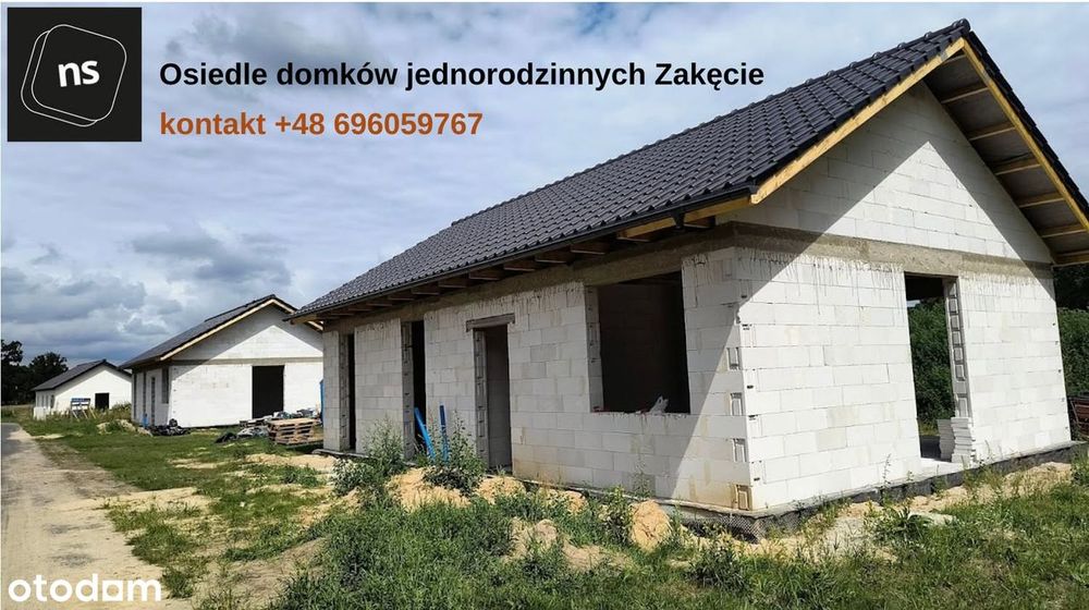 Domek wolnostojący - Osiedle za Kościołem, Zakęcie