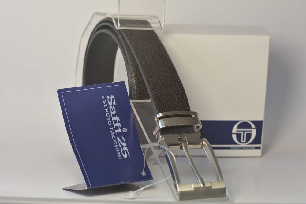 Pasek skórzany Sergio Tacchini made in Italy