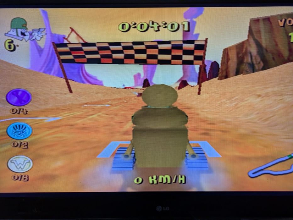 Jogo PS2 ( PlayStation 2 ) Wacky Races: Mad Motors (Opt.Estado)