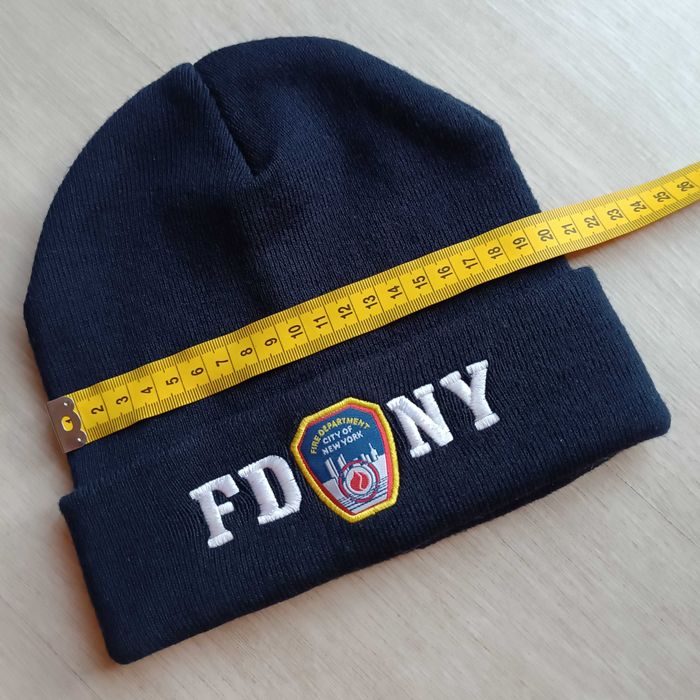 Шапка FDNY, Пожежна служба Нью Йорка, 54-56 см. Оригінал
