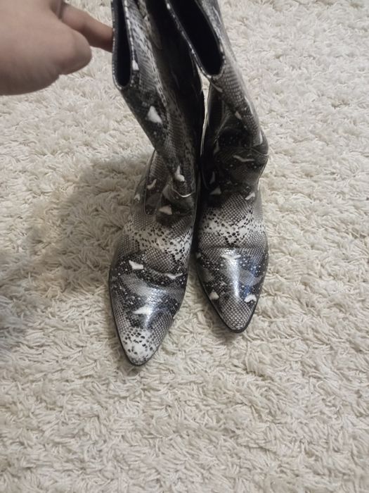 Сапоги казаки кожзам quanticlo