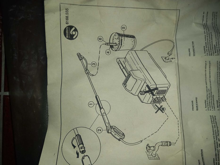 Lança de Jato de Areia p/ Lavadora de Alta Pressão