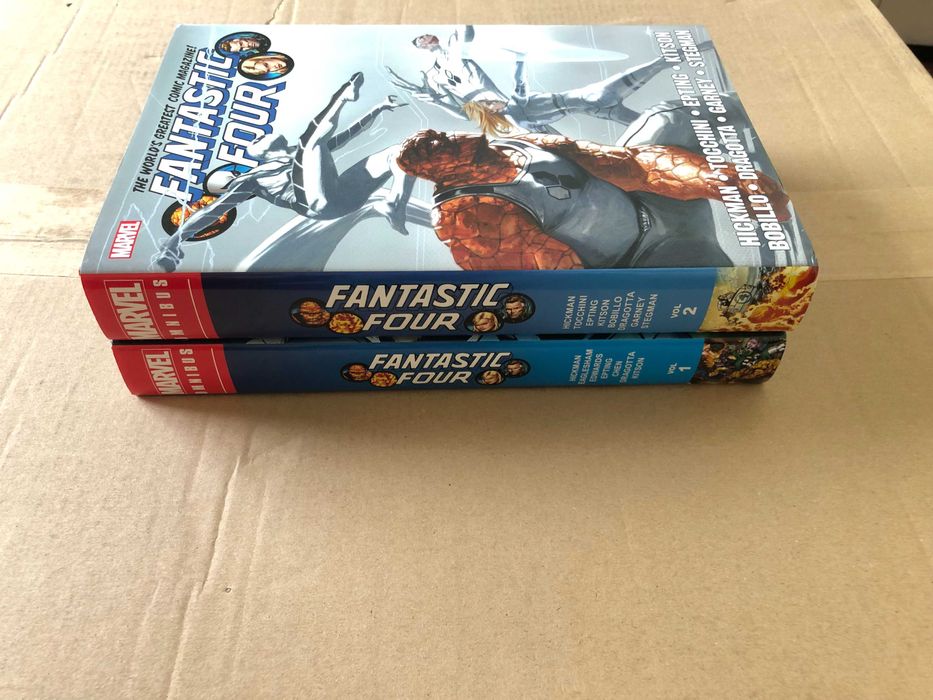 Fantastic Four By Jonathan Hickman Omnibus Vol. 1 e 2 Marvel Comics