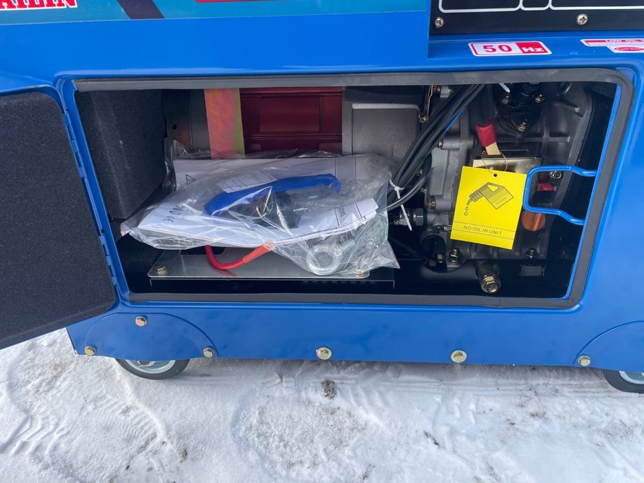 Дизельний генератор з елекростартером 6,5kw