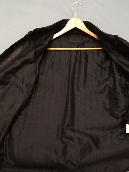 Casaco de pele preto RAFIA