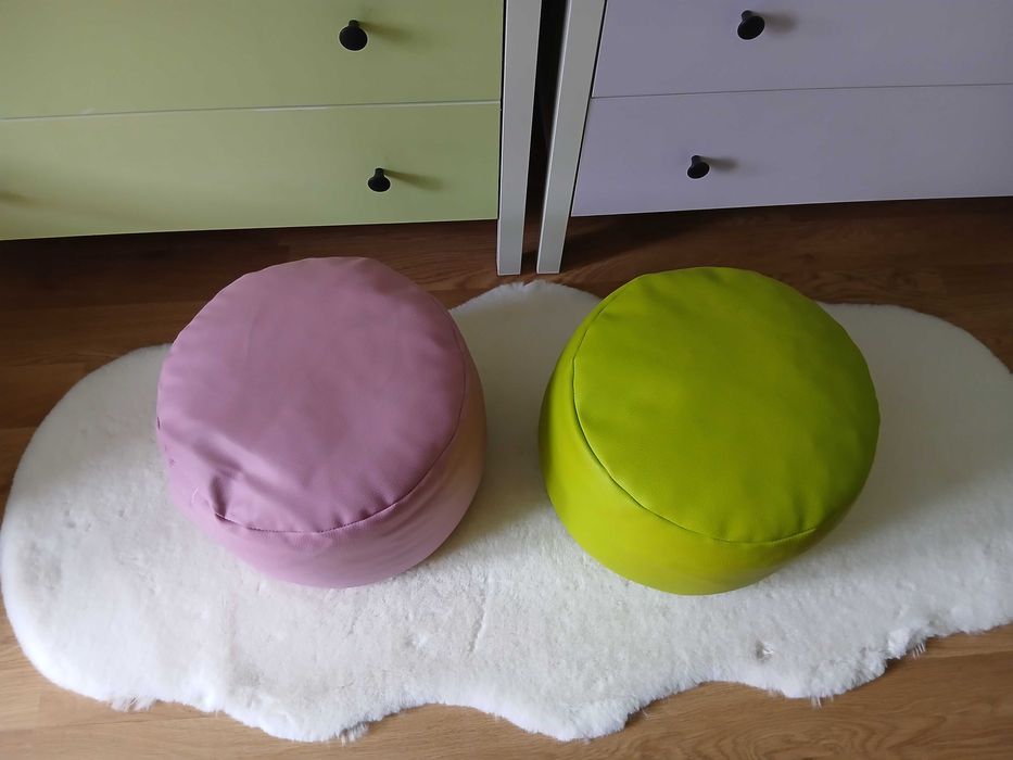Pufa dla dzieci 40 cm średnicy 2 szt.