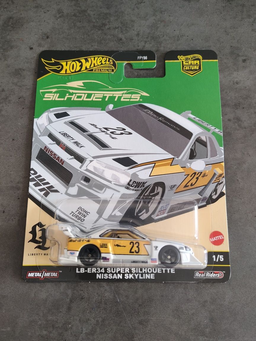 LB-ER34 Nissan Skyline GT-R R34 Liberty Walk LBWK Hot Wheels