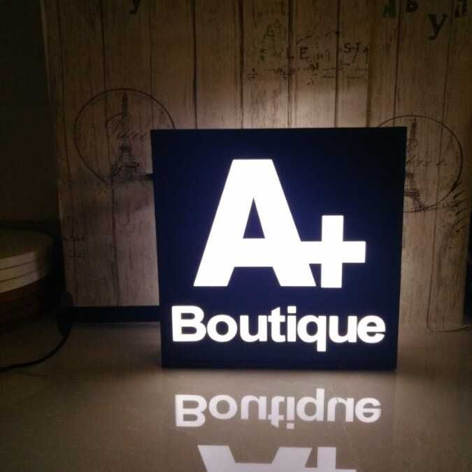 Caixas de Luz LED Personalizadas para Negócios, Diferentes Designs