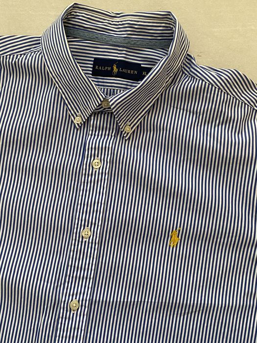 Koszula polo Ralph Lauren paski XL