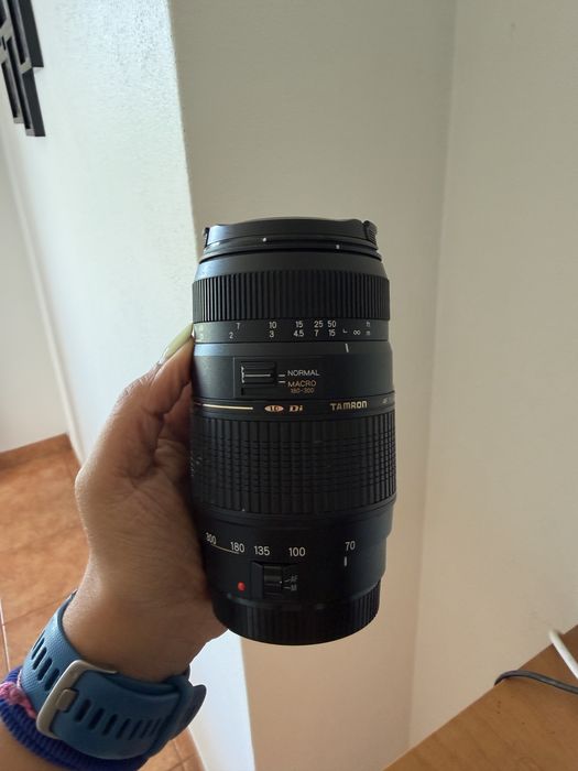 Tamron 70-300mm, câmaras Canon