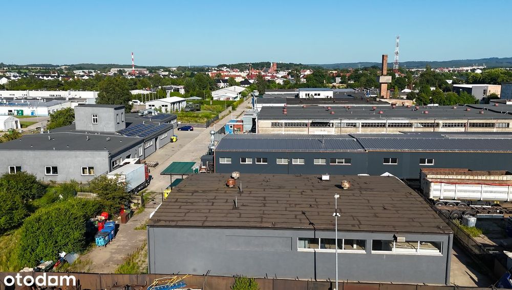 Hala usługowo-przemysłowa 440 m² | odnowiona i ocieplona |