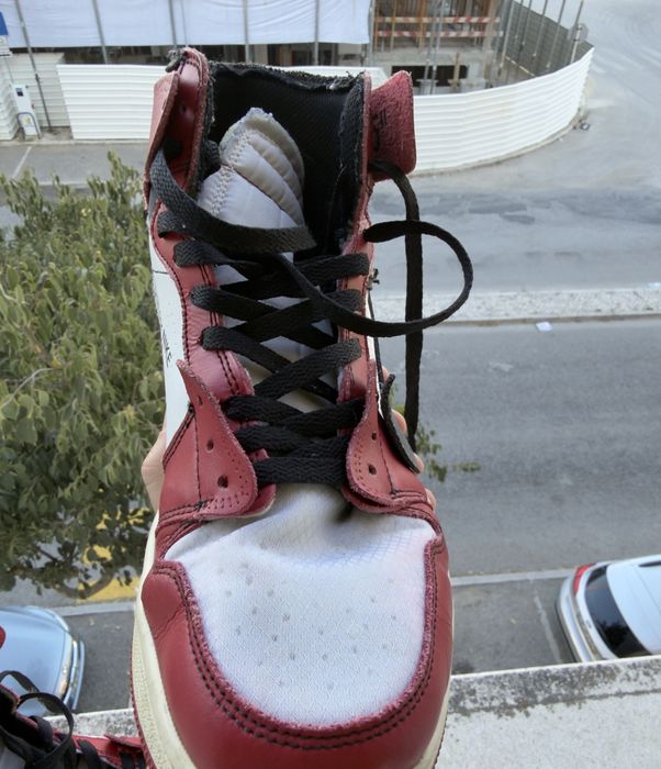 Nike air jordan chicago off white